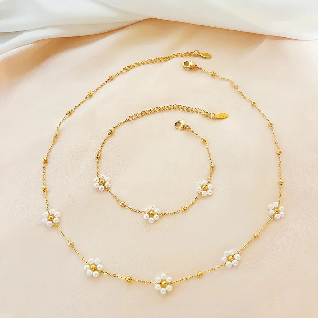 Collana e Bracciali Dainty Daisy