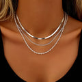 Collar Dorado Multiniveles Elegante
