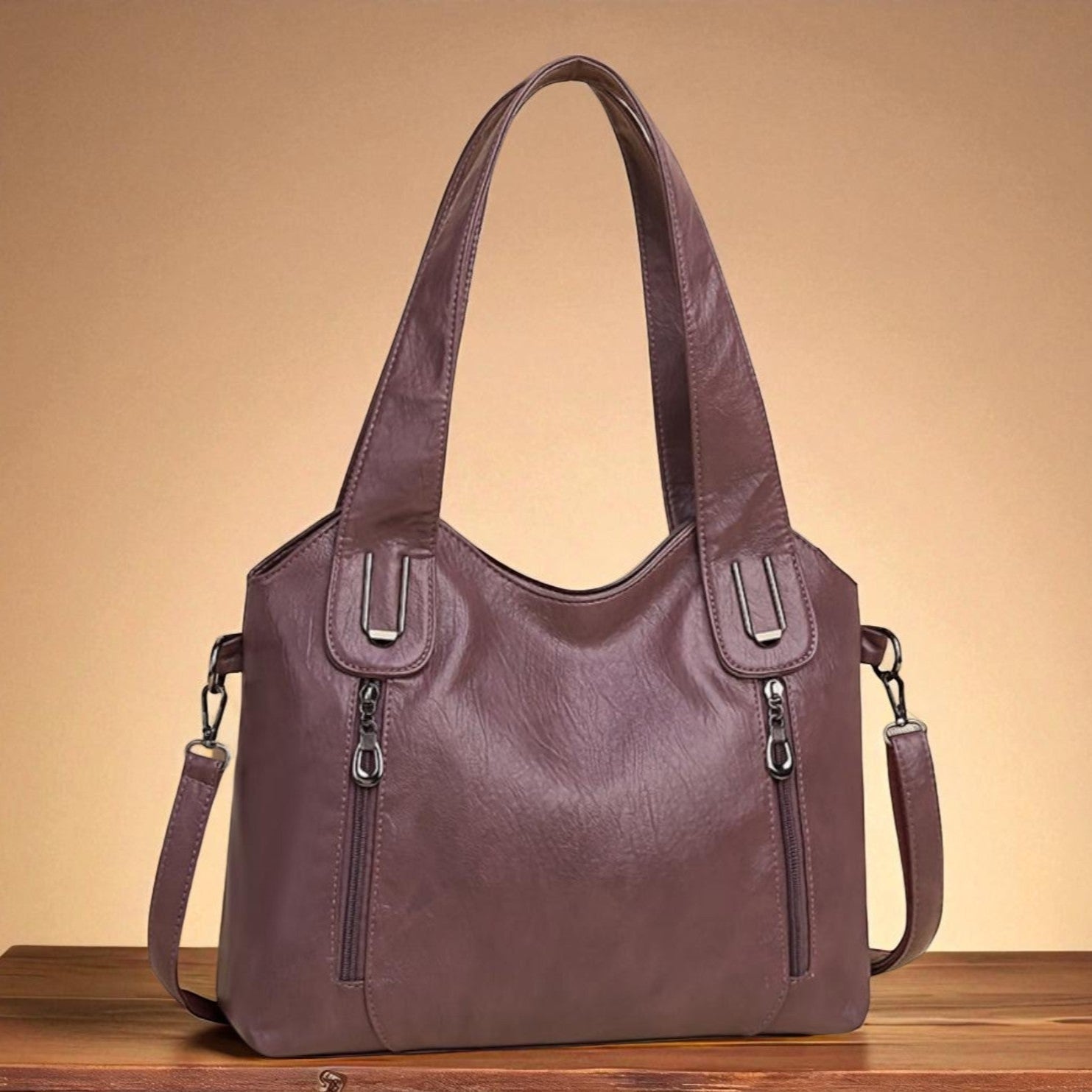 Borsa a mano retro per documenti