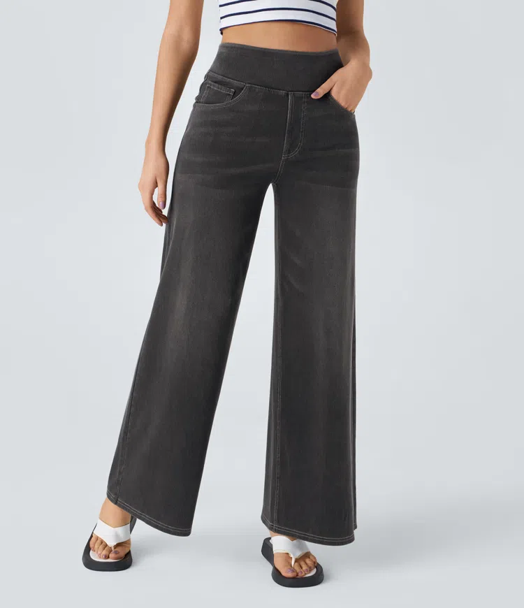 Solène - Jeans a Gamba Larga Fit Relaxed