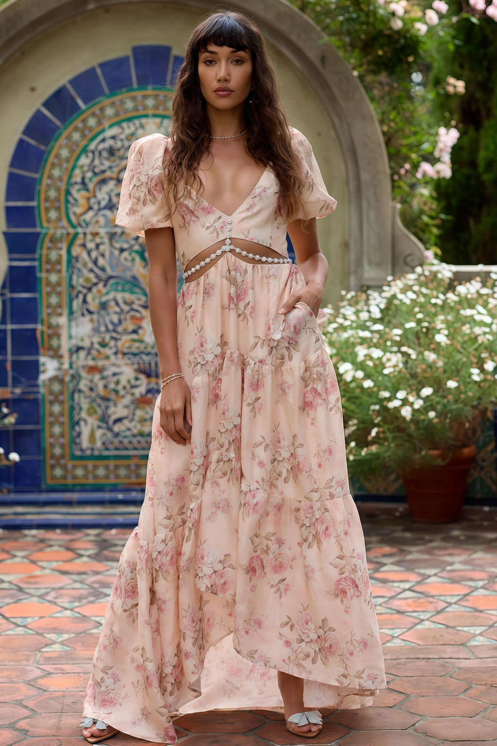 Layla | Vestido Elegante Fluyente