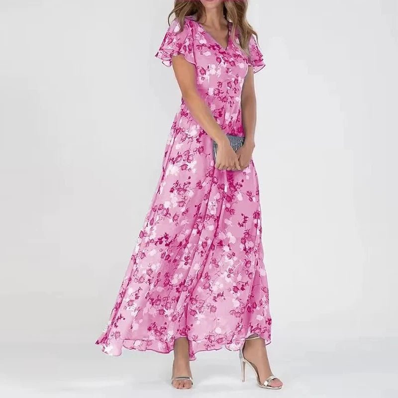 Nayara| Vestido Largo Floral Elina