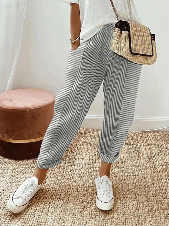 Lola | Pantaloni Estivi Casual a Vestibilità Larga