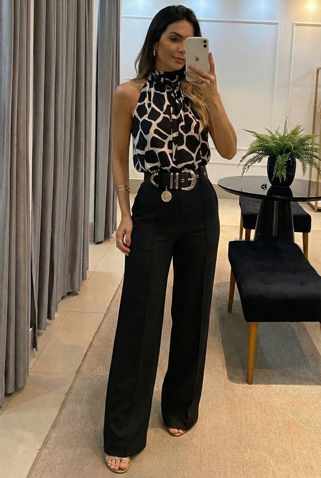 Valeria | Conjunto estampado de ocasión