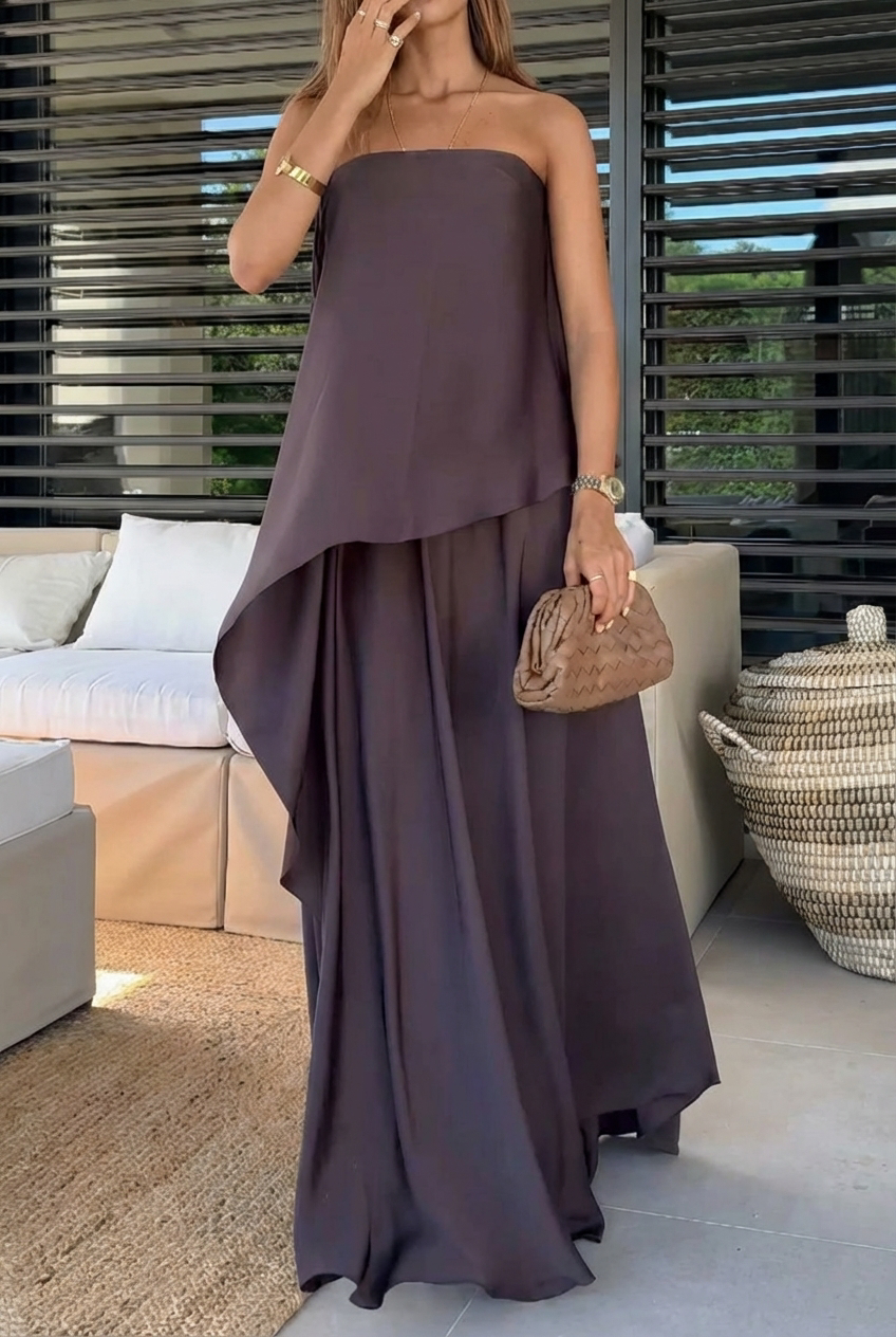 Alba | Conjunto con falda con volantes