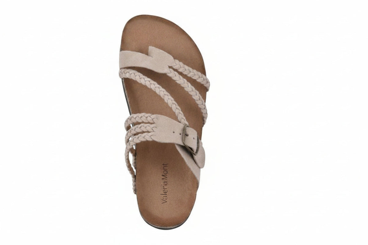 NAYARA™ | Sandalias trenzadas de corcho