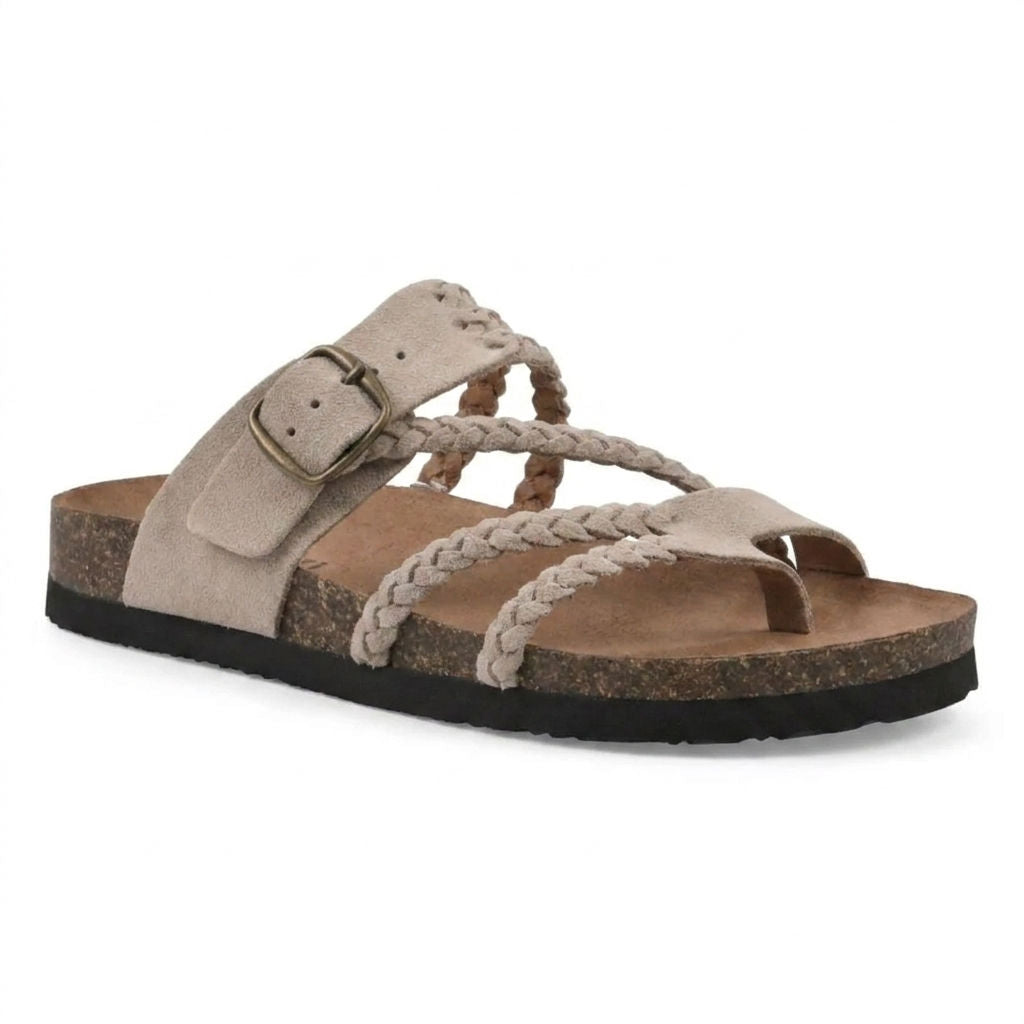 NAYARA™ | Sandalias trenzadas de corcho