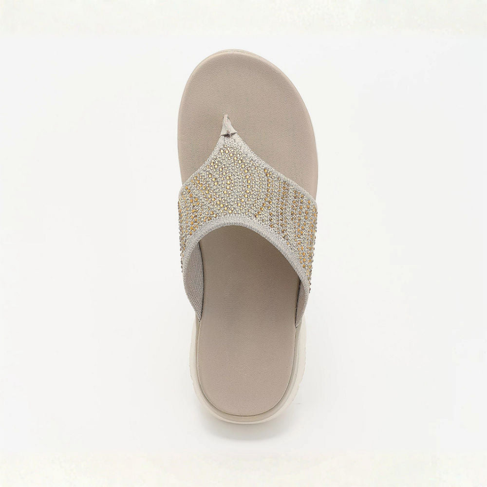 LIORA™ | Sandalias de tiras de malla cristalina, cómodas, para mujer