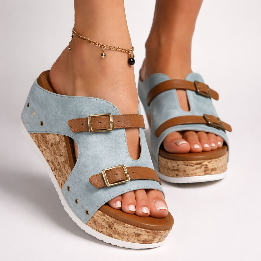 CALISSA™ | Sandalias de cuña
