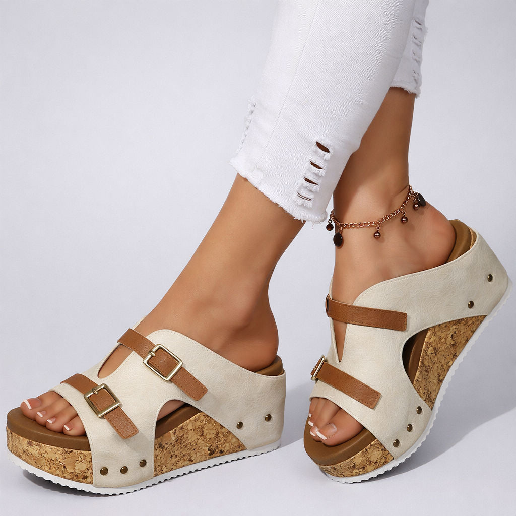 CALISSA™ | Sandalias de cuña
