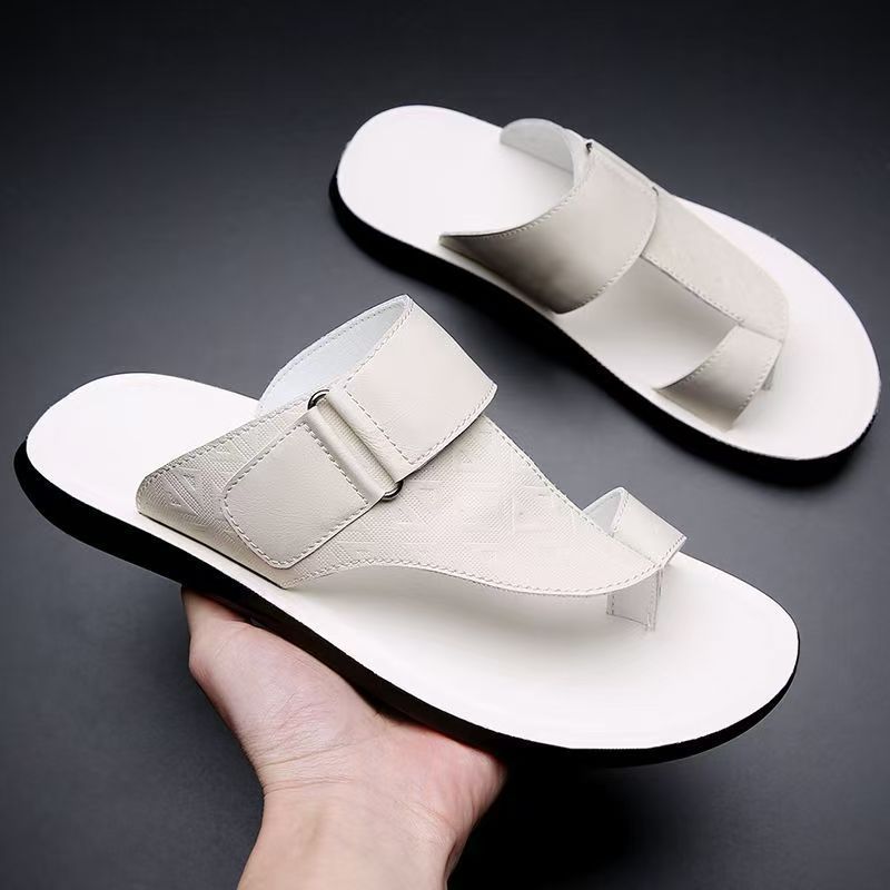 ASTON™ | Sandalias de cuero con tira entre los dedos