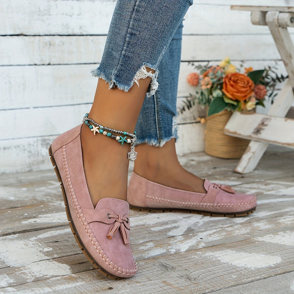 NALIA™ | Modelos clásicos con pompones para mujer