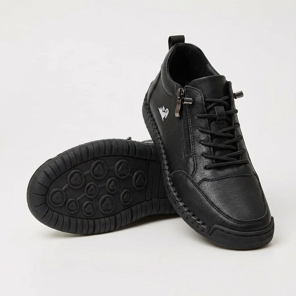 VELORA™ | Zapatos ortopédicos con cierre de cremallera