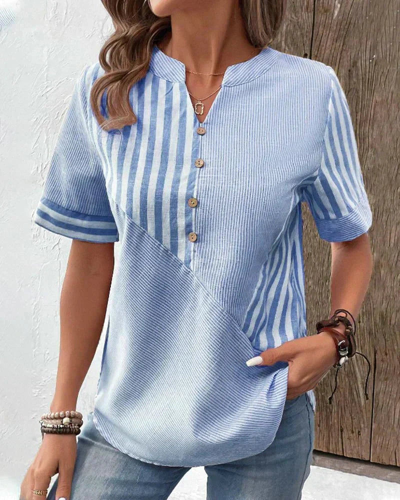 Lila | Blusa Striata Morbida