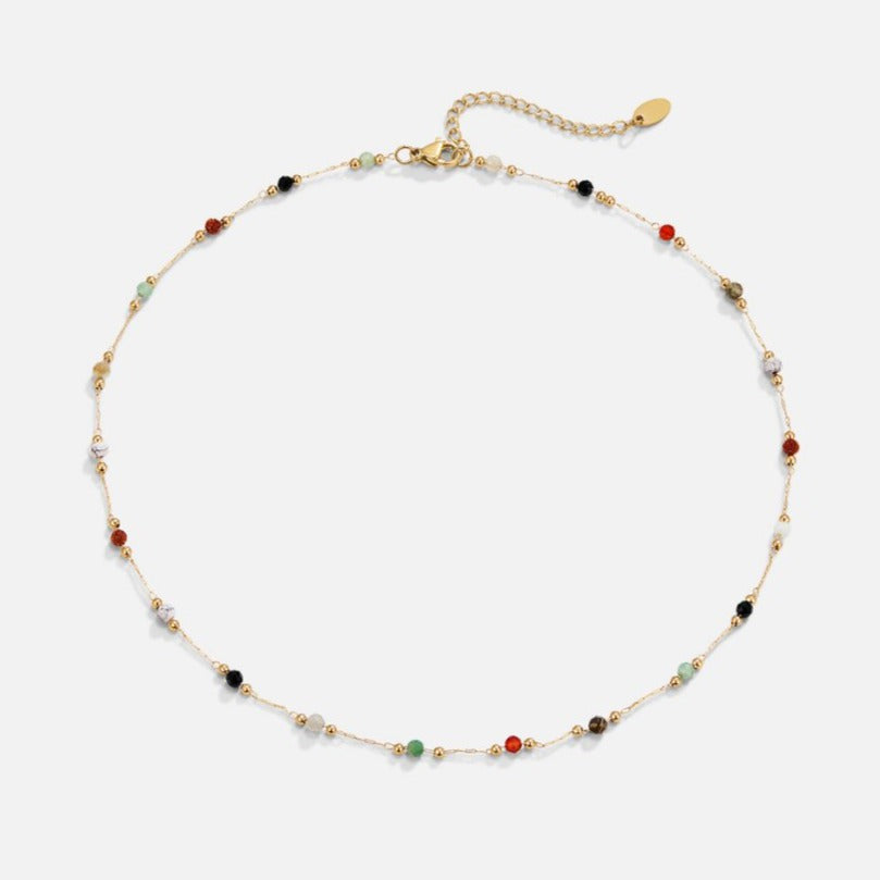Collier Minimalista con Piedra