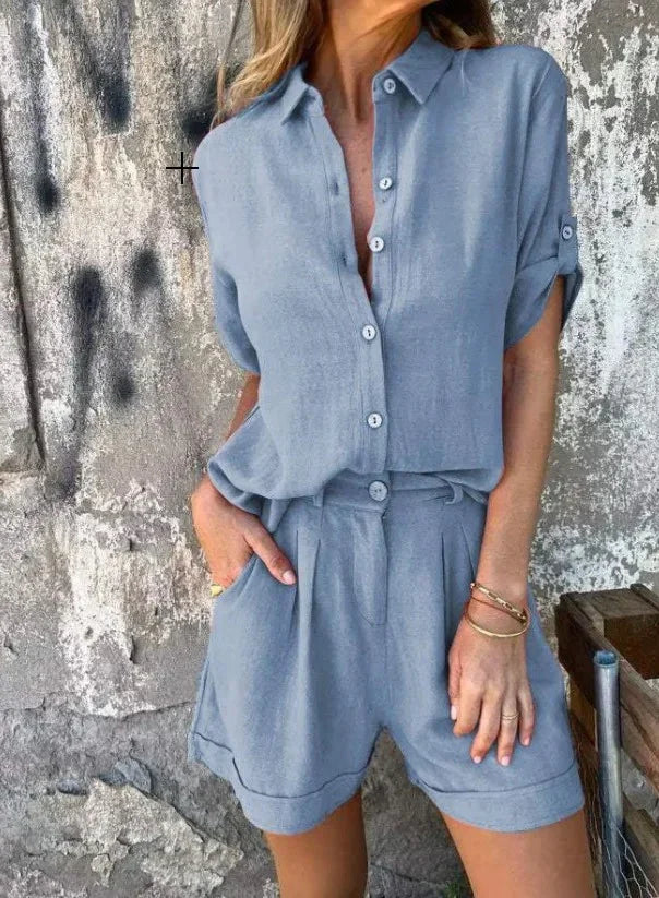 Linnea - completo in lino leggero