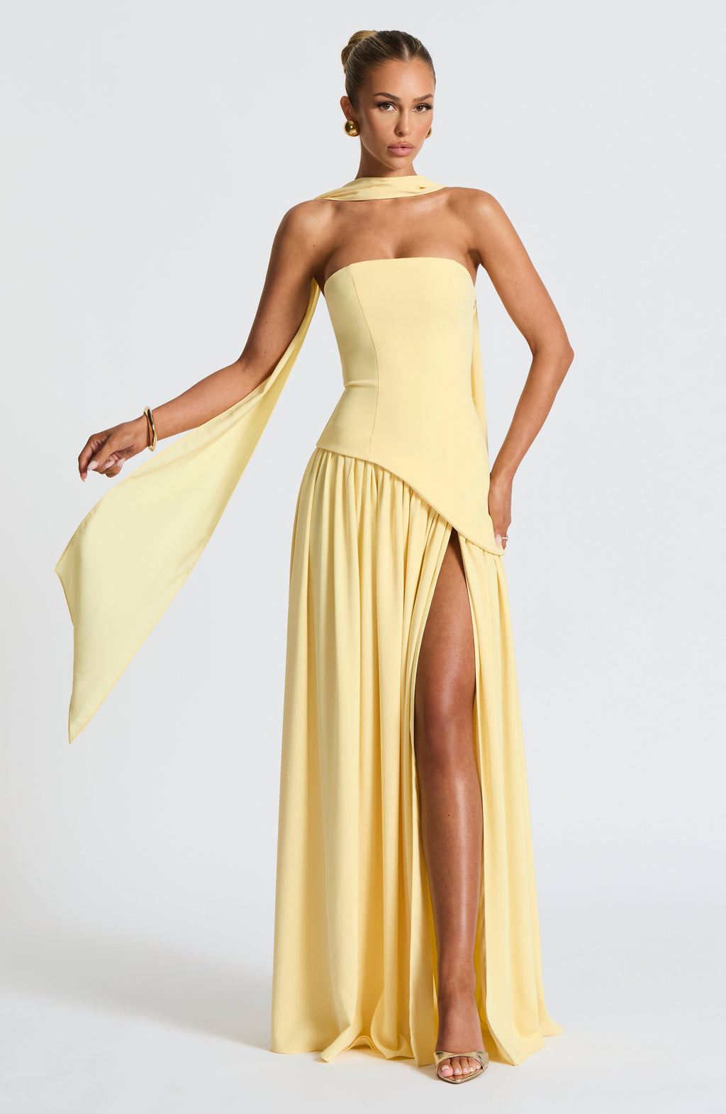 Penelope - Vestido largo elegante