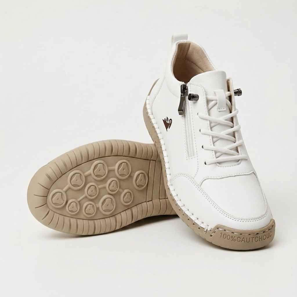 VELORA™ | Zapatos ortopédicos con cierre de cremallera