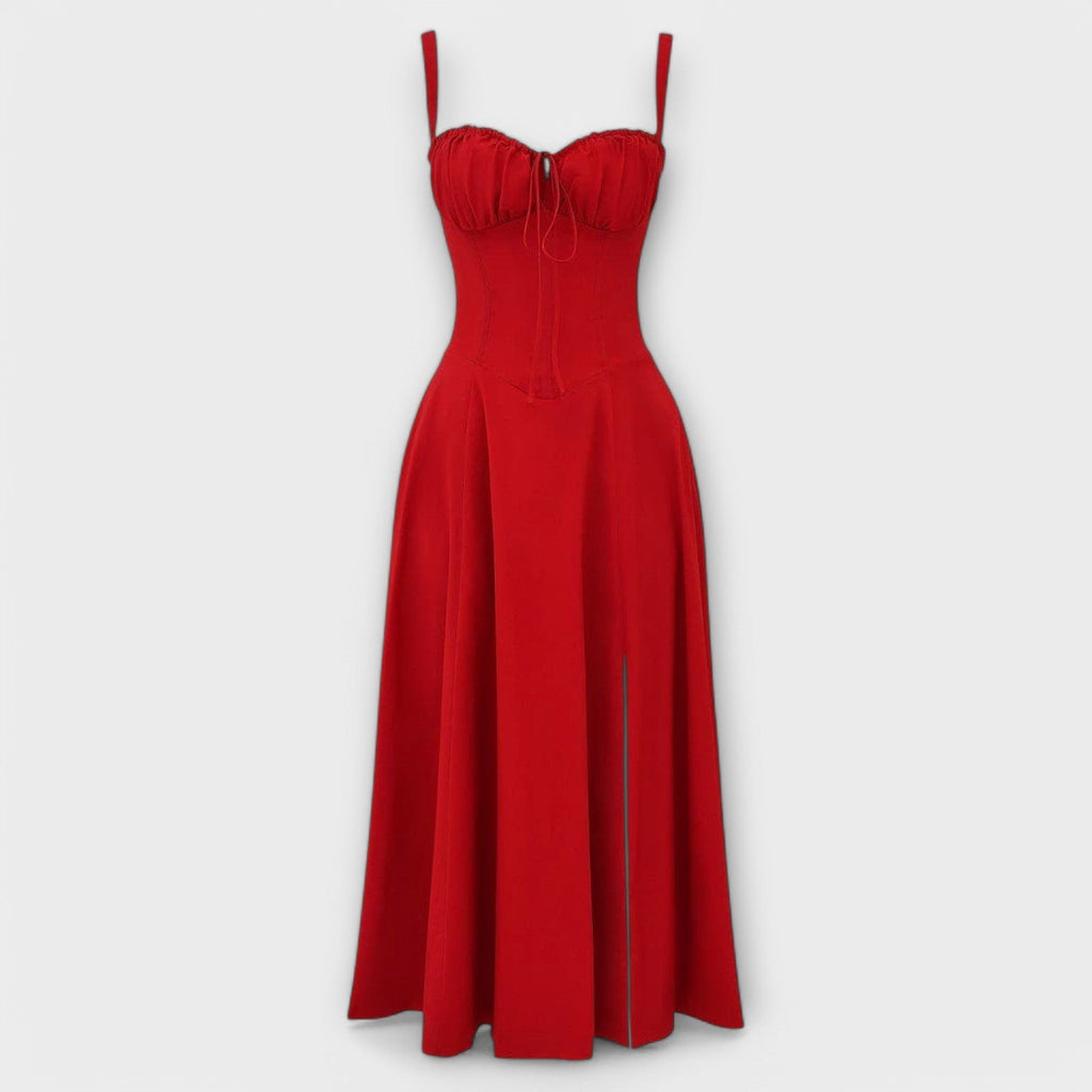 Mia™ | Vestido Midi con Corsé