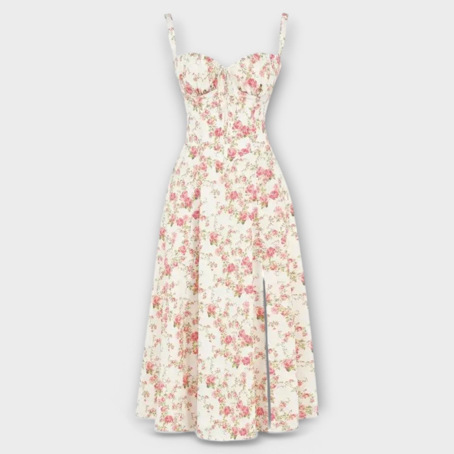 Mia™ | Vestido Midi con Corsé